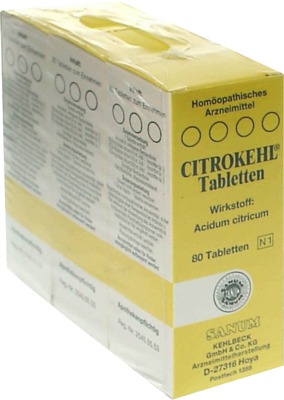 CITROKEHL Tabletten