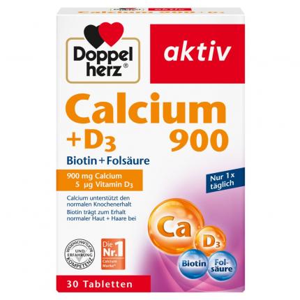 Doppelherz aktiv Calcium 900 + D3