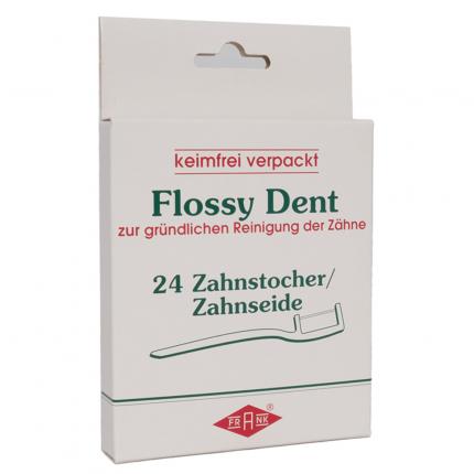 FLOSSY DENT Zahnseide/Zahnstocher