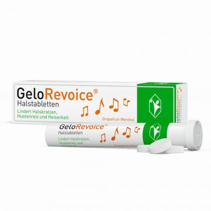 GeloRevoice Halstabletten Grapefruit-Menthol