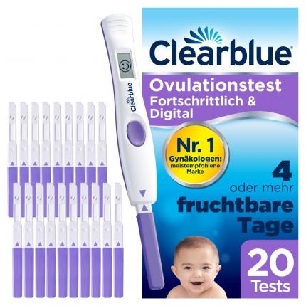 Clearblue Ovulationstest Fortschrittlich &amp; Digital