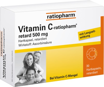 VITAMIN C RATIOPHARM retard 500 mg Kapseln