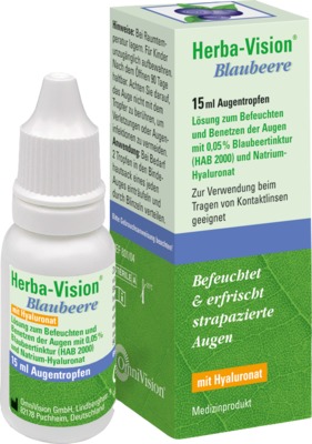 HERBA-VISION Blaubeere Augentropfen