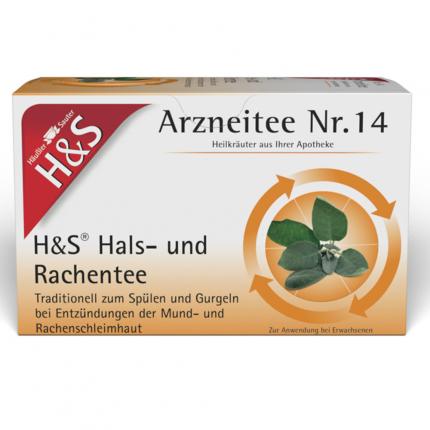 H&amp;S Arzneitee Hals- und Rachentee