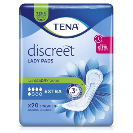 TENA Lady Discreet Extra Inkontinenz Einlagen