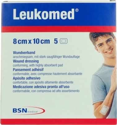 LEUKOMED sterile Pflaster 8x10 cm