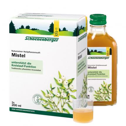 Schoenenberger Mistel Naturreiner Heilpflanzensaft