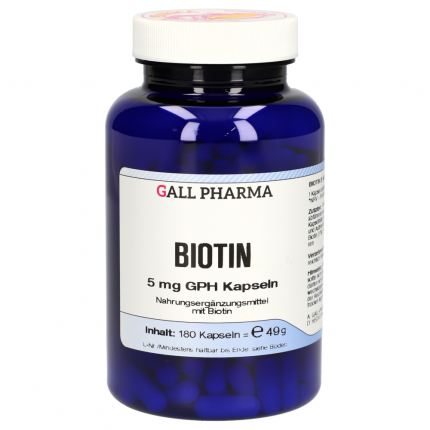 Biotin 5 mg Gph Kapseln