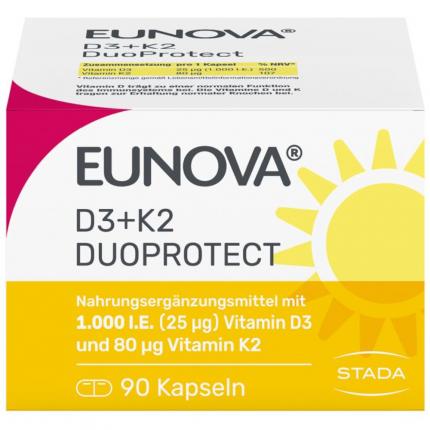 EUNOVA DuoProtect D3+K2 1000 I.E.