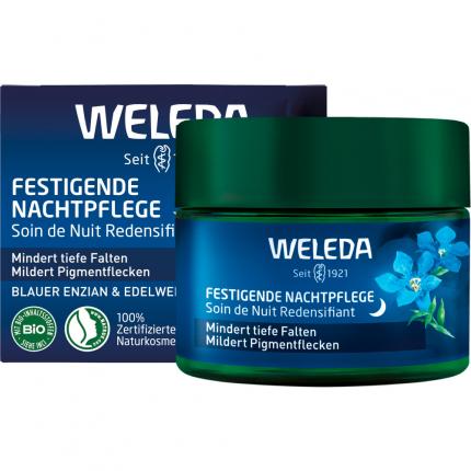 WELEDA Festigende Nachtpflege Blauer Enzian &amp; Edelweiss