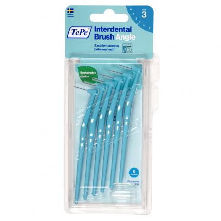 TEPE Angle Interdentalbürste 0,6mm blau