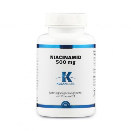 KLEAN LABS NIACINAMID 500mg