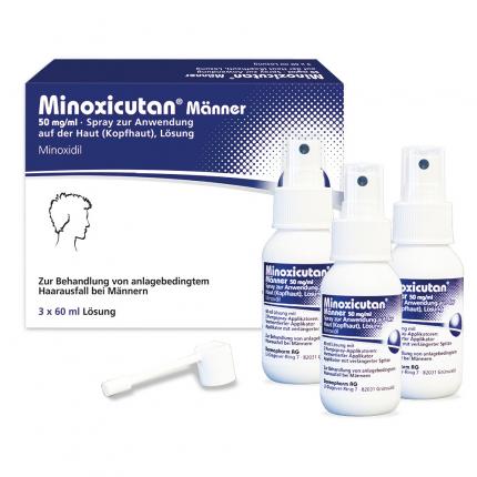 MINOXICUTAN Männer 50 mg/ml Spray