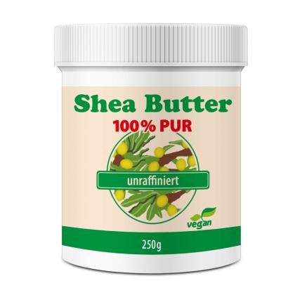 Sheabutter Unraffiniert 100% pur 250 g