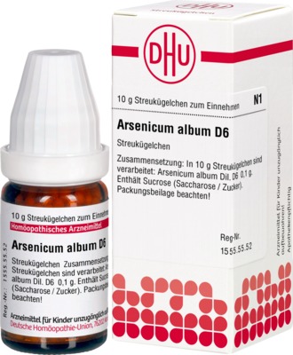 ARSENICUM ALBUM D 6 Globuli