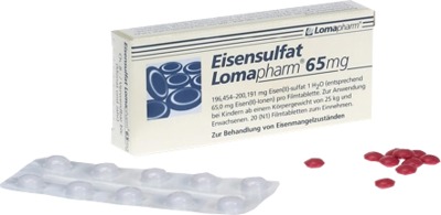 Eisensulfat Lomapharm 65mg