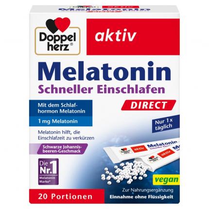 Doppelherz aktiv Melatonin Schneller Einschlafen DIRECT