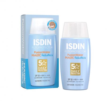 ISDIN Pediatrics FusionWater MAGIC Kinder Sonnencreme 50