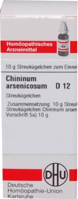 CHININUM ARSENICOSUM D 12 Globuli