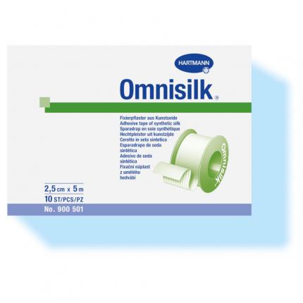 OMNISILK Fixierpflaster Kunstseide 2,5 cmx5 m