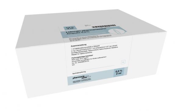 Lidocain pharmarissano Ampulle 0,5%