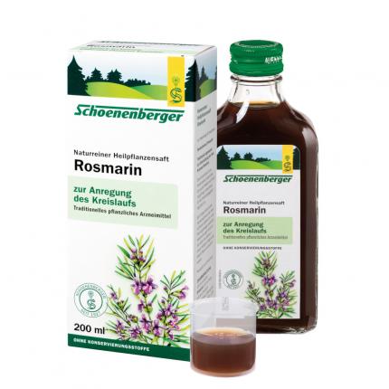 Schoenenberger Naturreiner Heilpflanzensaft Rosmarin