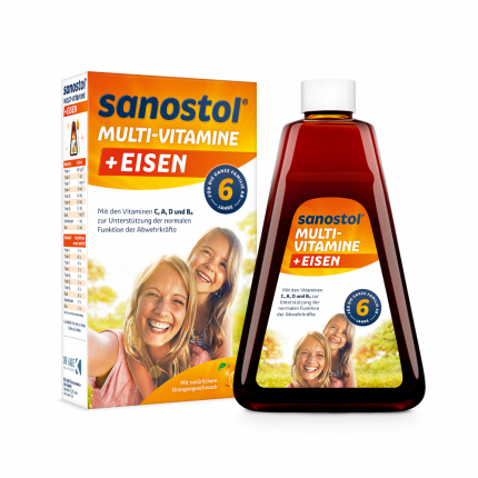 sanostol MULTIVITAMINE + EISEN