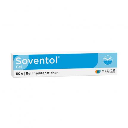 Soventol Gel bei Insektenstichen &amp; Juckreiz auf der Haut