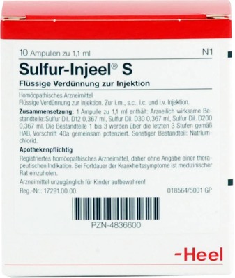 SULFUR INJEEL S Ampullen