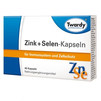 Twardy Zink + Selen-Kapseln