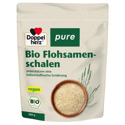 Doppelherz pure Bio Flohsamenschalen