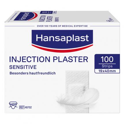 Hansaplast INJECTION PFLASTER SENSITIVE 1,9 x 4cm