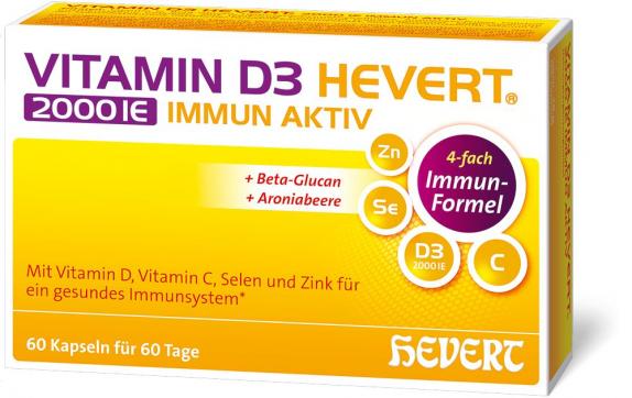 VITAMIN D3 HEVERT 2000IE IMMUN AKTIV