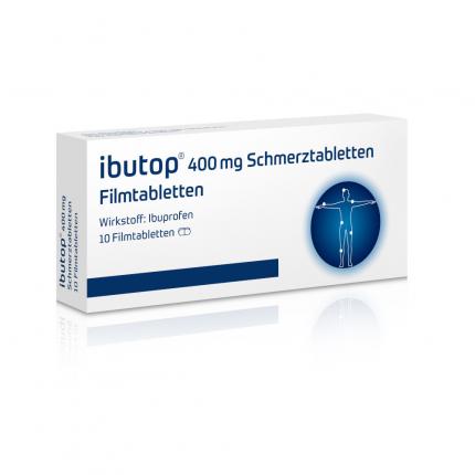 ibutop 400 mg bei Kopfschmerzen, Zahnschmerzen, Regelschmerzen und Fieber