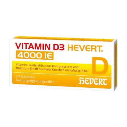 VITAMIN D3 HEVERT 4.000 I.E.