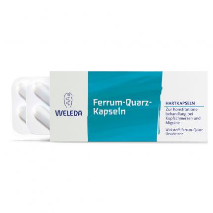 WELEDA FERRUM QUARZ Hartkapseln