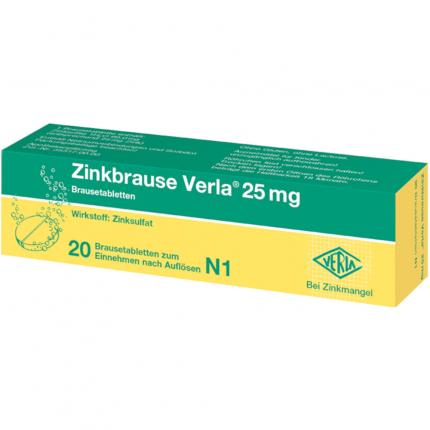 Zinkbrause Verla 25mg