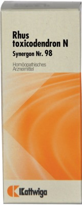 SYNERGON KOMPLEX 98 Rhus toxicodendron N Tropfen