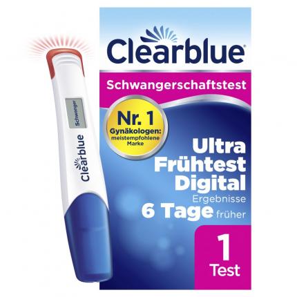 Clearblue Schwangerschaftstest Ultra Frühtest Digital