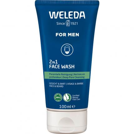 WELEDA FOR MEN 2in1 FACE WASH