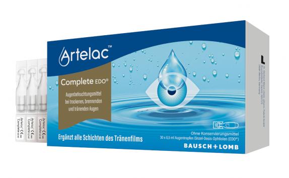 Artelac Complete EDO Augentropfen für trockene Augen