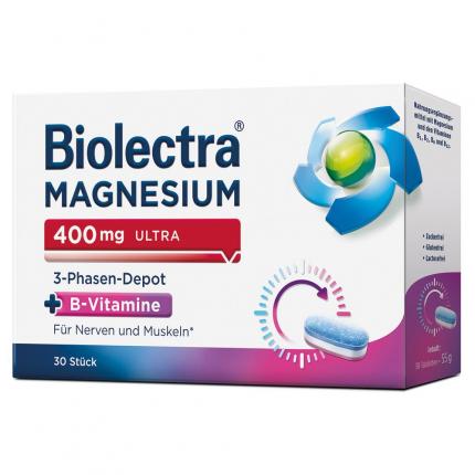 Biolectra MAGNESIUM 400 mg ultra 3-Phasen-Depot