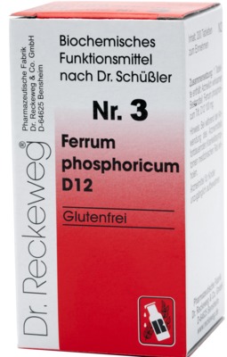 BIOCHEMIE 3 Ferrum phosphoricum D 12 Tabletten