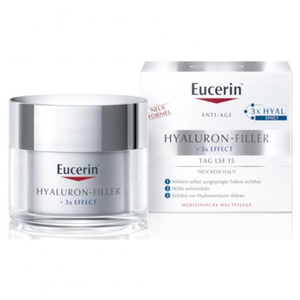 Eucerin HYALURON FILLER + 3x EFFECT Tagespflege LSF 15 - 20% sparen*