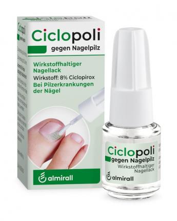 Ciclopoli gegen Nagelpilz Nagellack