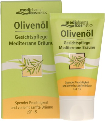 OLIVENÖL Gesichtspflege Creme mediterrane Bräune