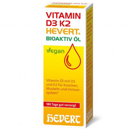 VITAMIN D3 K2 HEVERT BIOAKTIV ÖL