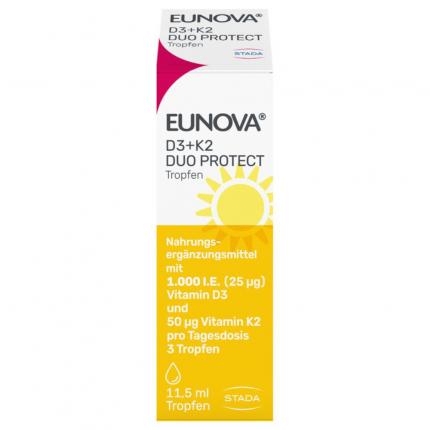 EUNOVA DuoProtect D3+K2 1.000 I.E./50 µg Tropfen