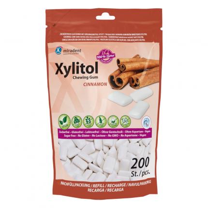 MIRADENT Xylitol Kaugummi ZIMT