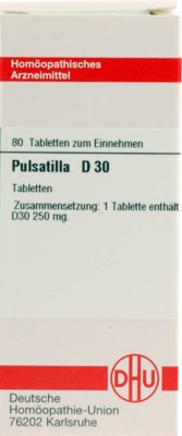 PULSATILLA D 30 Tabletten